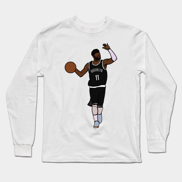 Kyrie black sleeved jersey on sale
